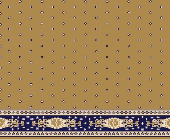 A303 Bej cami halısı deseni