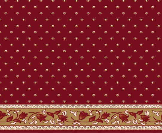 A304 Bordo cami halısı deseni
