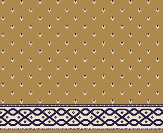 A307 Bej cami halısı deseni