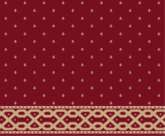 A309 Bordo cami halısı deseni