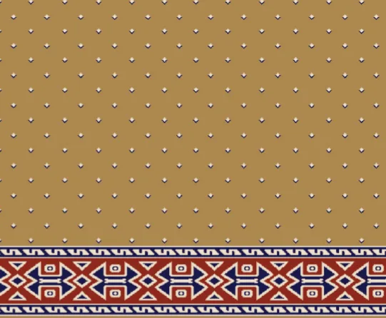 A311 Bej cami halısı deseni