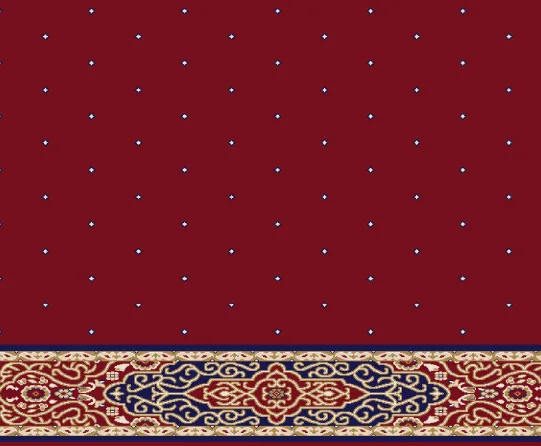 A313 Bordo cami halısı deseni