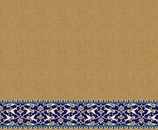 A315 Bej cami halısı deseni