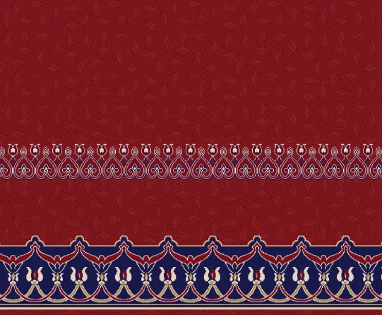 A317 Bordo cami halısı deseni